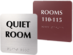 Custom Braille Signs