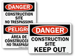 Construction Site Signs