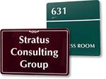 Custom door Signs By Material