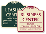 Custom Hours Signs