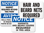 Hair Covering Required