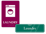 Laundry Signs