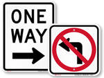 Parking Lot Traffic Signs