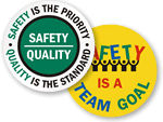 Team Safety Floor Signs
