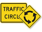 Roundabout Traffic Signs