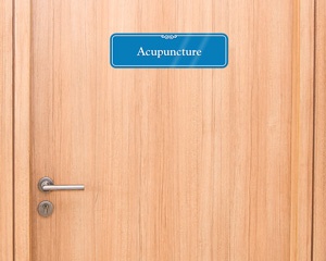 Acupuncture Door Signs