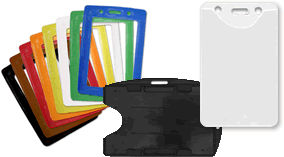 ID Badge and Prox Card Holders secure your Card in a protective sleeve.