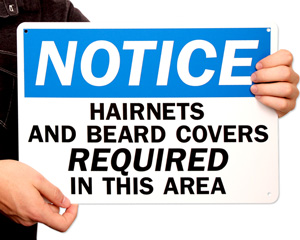 Clean Room Signs