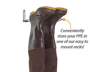 PPE Wire Racks