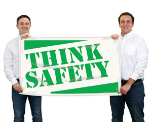 Think Safety Banner