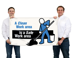 Housekeeping Safety Banner