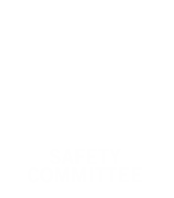 Safety Committee Badge Buddy For Horizontal ID Cards
