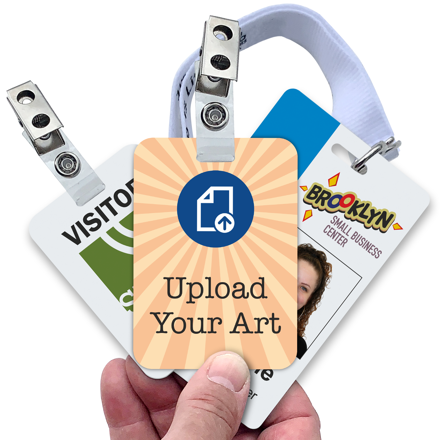Visitor Badges Template