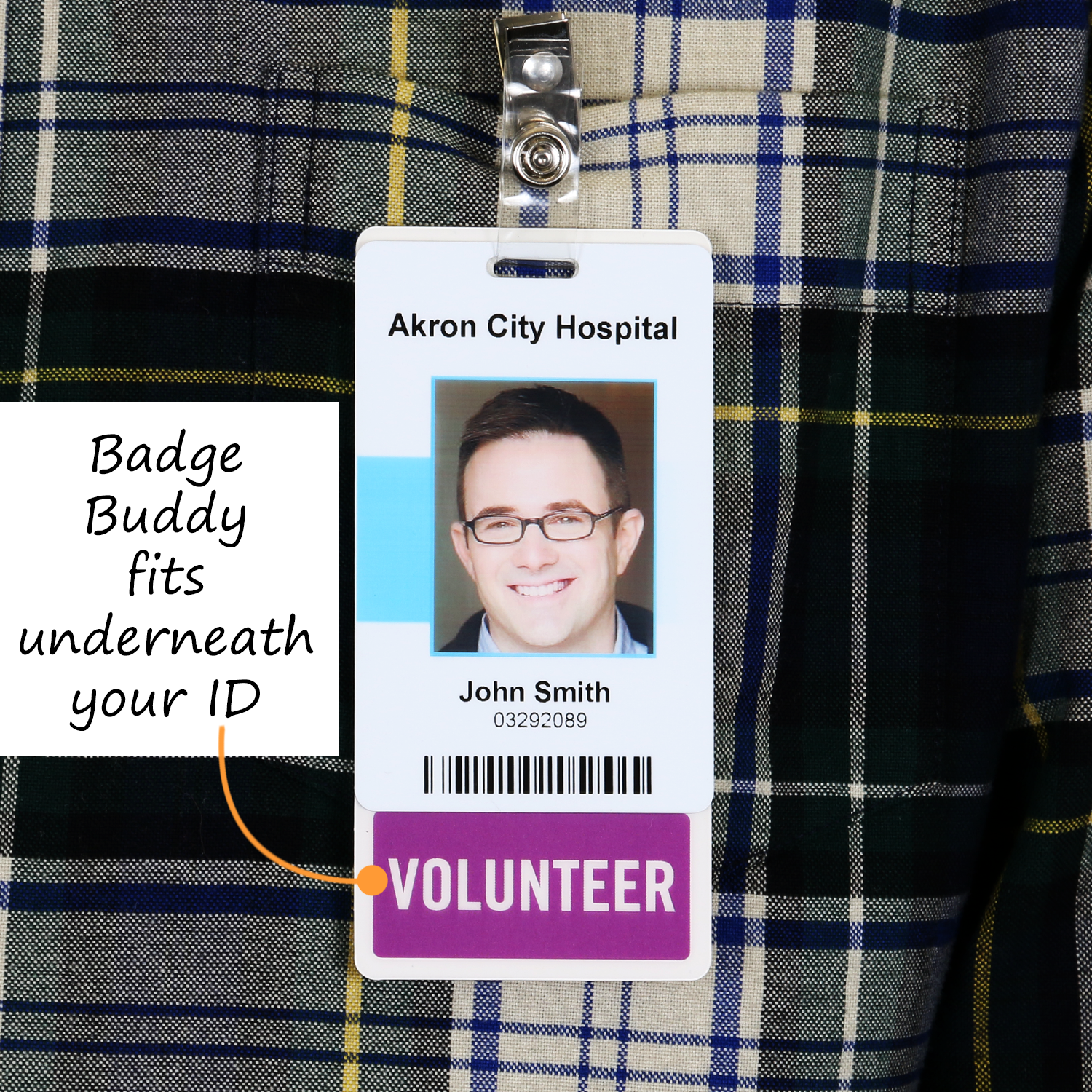 USA PRINTED by Specialist ID NURSE PRACTITIONER Vertical Badge Buddy for NP 