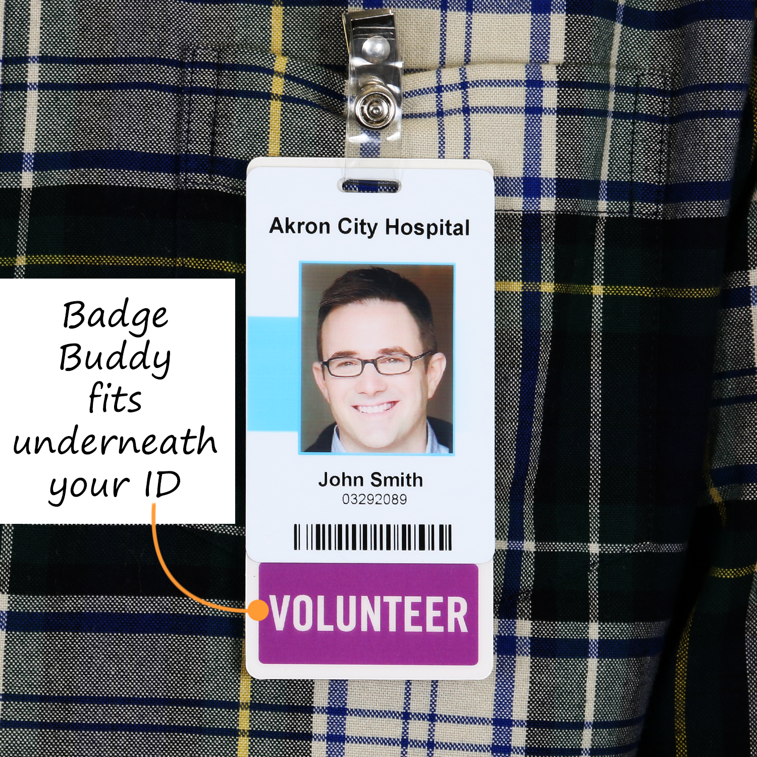 PA, Physician Assistant Badge Buddy for Vertical ID Cards Signs