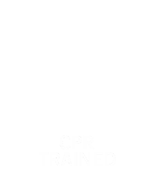 CPR Trained Badge Buddy For Horizontal ID Cards