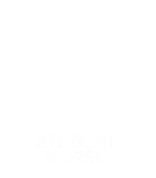 Student Nurse Badge Buddy For Horizontal ID Cards