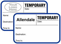 Custom Temporary Tab Expiring Badge with Logo