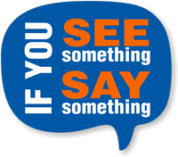 If You See Something Say Something Hard Hat Decals