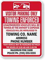 Visitor Parking Only