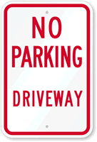 NO PARKING