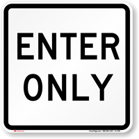 Aluminum Parking Sign