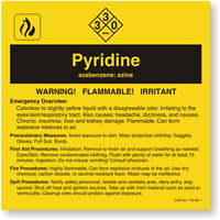 ANSI Chemical Label
