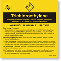 ANSI Chemical Label