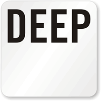 Pool Depth Marker
