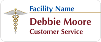 Personalized Add Own Text Name Badge
