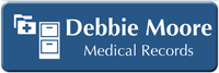 Customizable Medical Records Technician LaserLogo Badge with Symbol