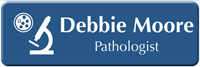 Customizable Pathologist LaserLogo Badge with Pathology Lab Symbol
