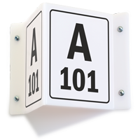Custom Safety Projecting Sign  A 101