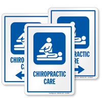 Chiropractic Care  with Symbol