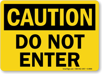 Caution  Sign