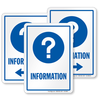 Information  with Question Mark Symbol