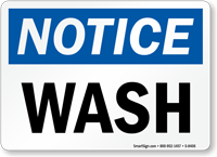 Notice  Sign