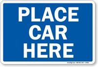 Railroad Clamp Sign