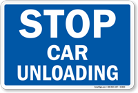 Railroad Clamp Sign