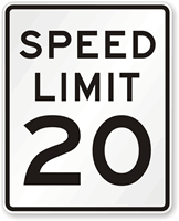 For Regulatory Traffic Sign