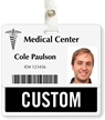 Custom Badge Buddy For Vertical ID Cards