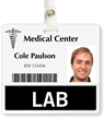 Lab Badge Buddy For Horizontal ID Cards