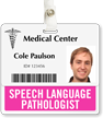 Speech Language Pathologist Horizontal Badge Buddies