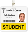 Student Badge Buddy For Horizontal ID Cards