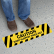 Caution Ramp Slippery Sign