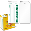 OK For Shipment Inspection Tag-in-a-Box with Fiber Patch