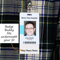 High Quality Preferred Pronoun Badges!