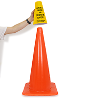 Parking Lot Driveway Cone Collar