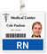 RN Badge Buddy For Horizontal Identity Cards