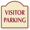 VISITOR PARKING Sign